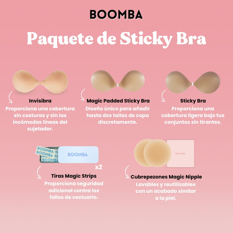 Paquete de Sticky Bra