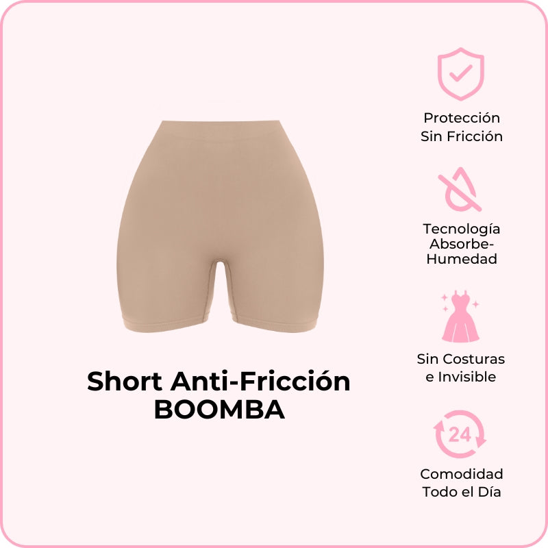 Short Anti-Fricción BOOMBA