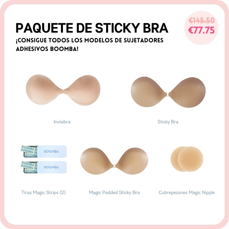 Paquete de Sticky Bra