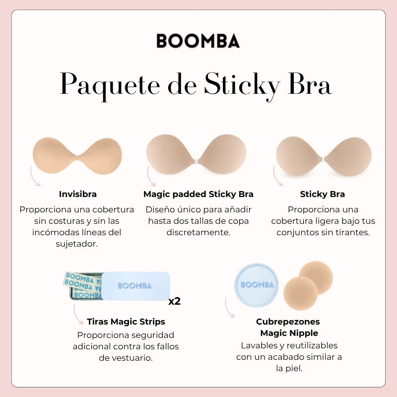 Paquete de Sticky Bra
