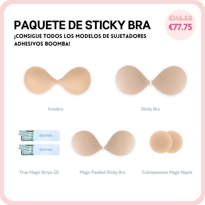 Paquete de Sticky Bra